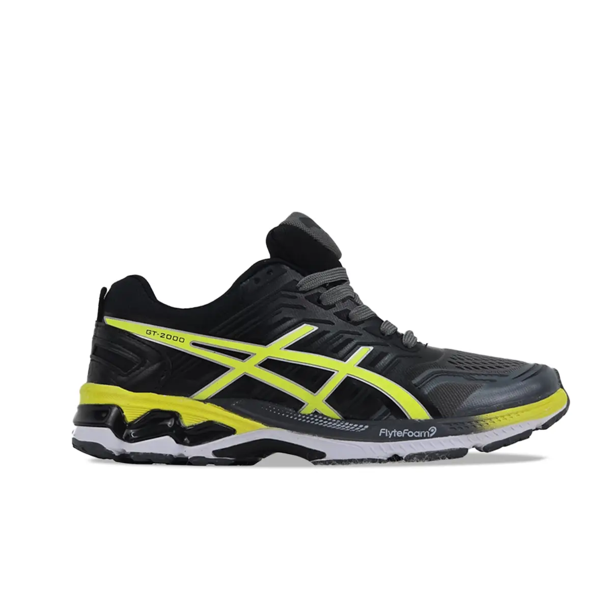 کتونی اسیکس ژل کایانو gt 2000 مشکی فسفری